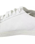 Dolce & Gabbana White Saint Tropez Lace Up Men Sneakers Men Shoes