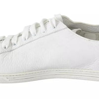 Dolce & Gabbana White Saint Tropez Lace Up Men Sneakers Men Shoes