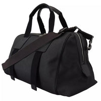 Dolce & Gabbana Black Gray Holdall Tote Men Hand Shoulder Bag