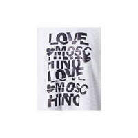 Love Moschino Gray Cotton Women Sweater