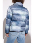 Love Moschino Light Blue Polyester Women Jacket