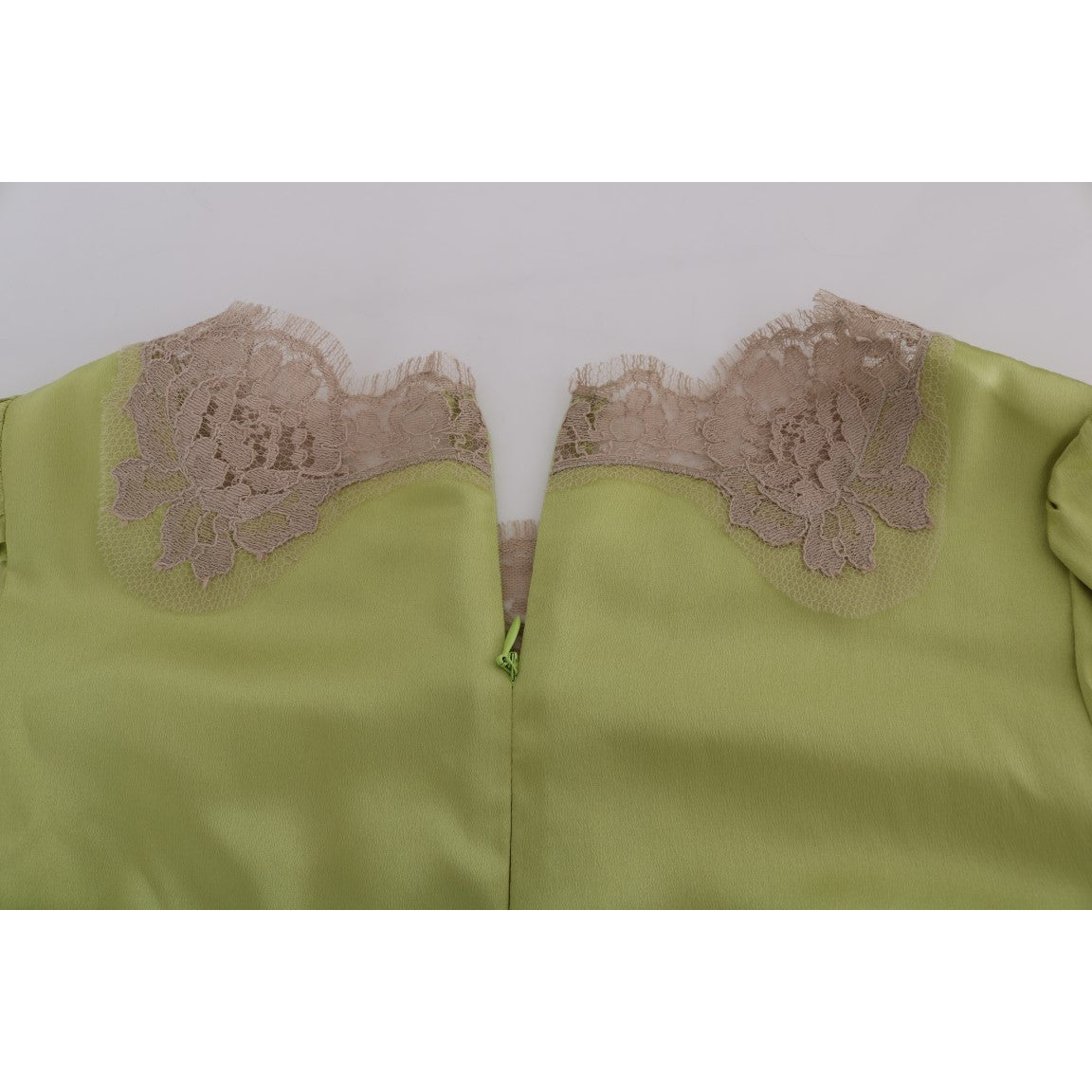 Dolce &amp; Gabbana Elegant Floral Lace Silk Blouse