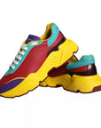 Dolce & Gabbana Multicolor Daymaster Low Top Sneakers Shoes