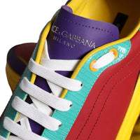 Dolce & Gabbana Multicolor Daymaster Low Top Sneakers Shoes