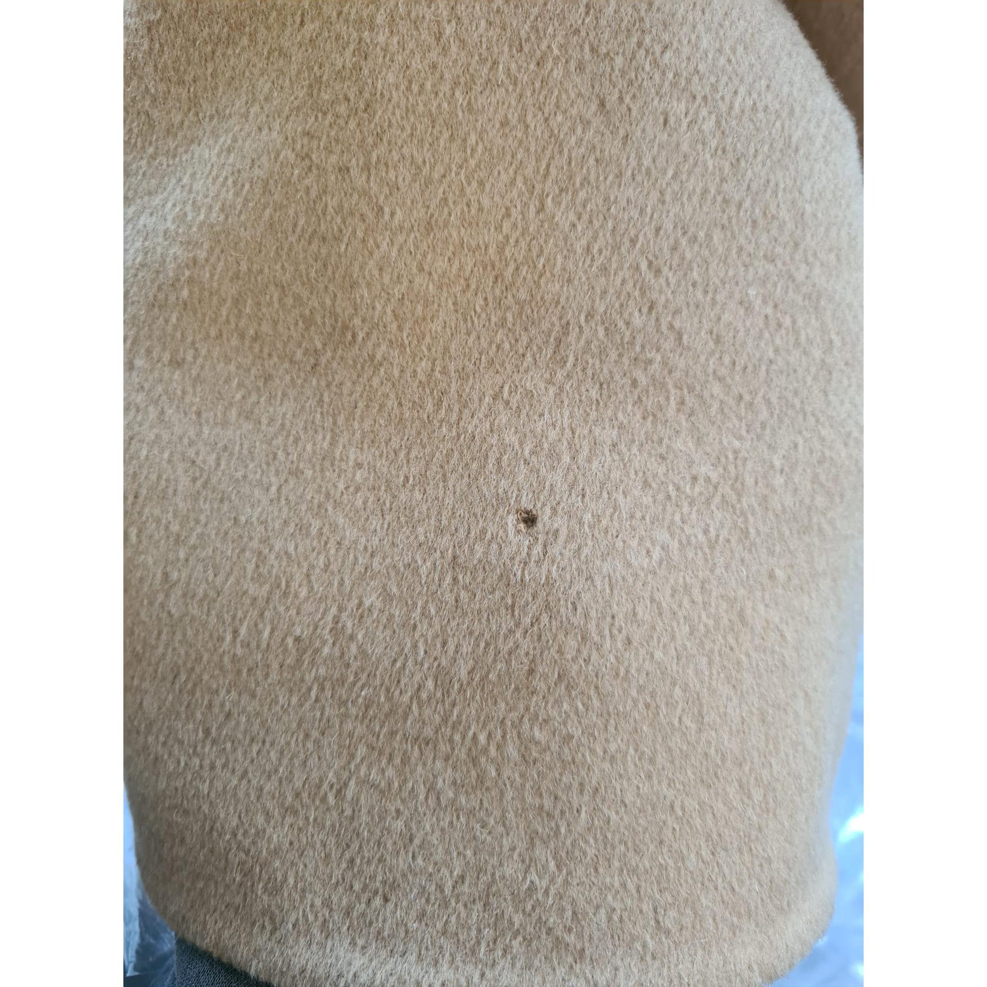 Dolce &amp; Gabbana Opulent Beige Shearling-Collar Overcoat