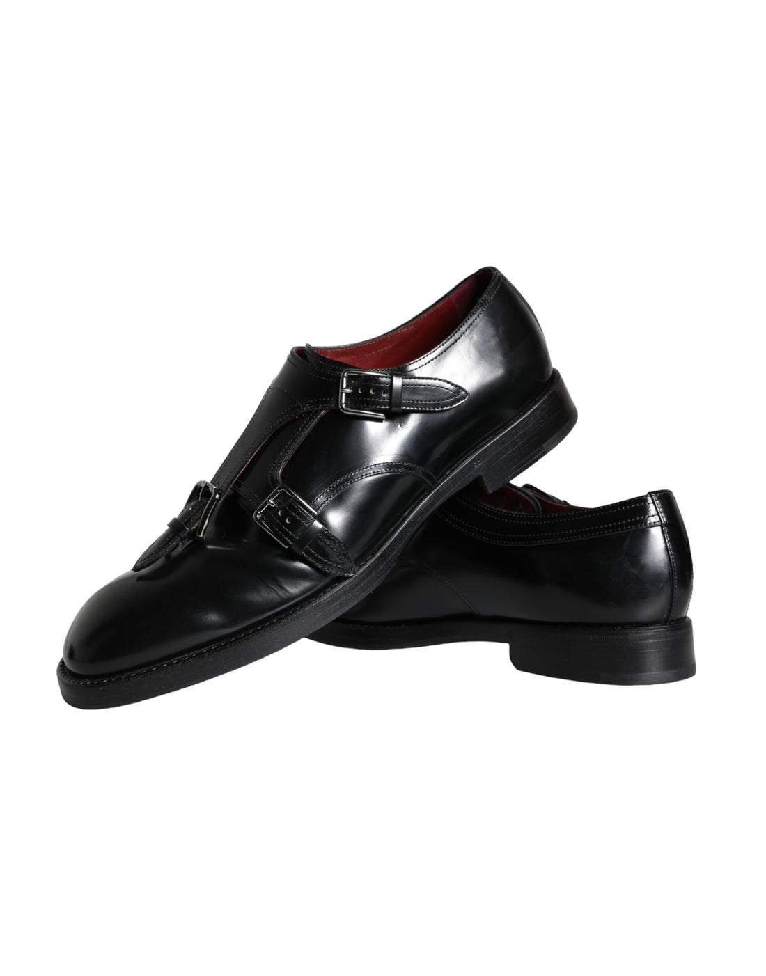 Dolce & Gabbana Black Calf Leather Men Formal Dress Shoes