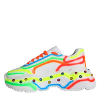 Dolce & Gabbana Multicolor Daymaster LED Lighted Sneaker Shoes