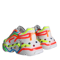 Dolce & Gabbana Multicolor Daymaster LED Lighted Sneaker Shoes