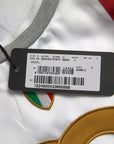 Dolce & Gabbana White Green Sleeveless Top Italian Flag Basket T-shirt