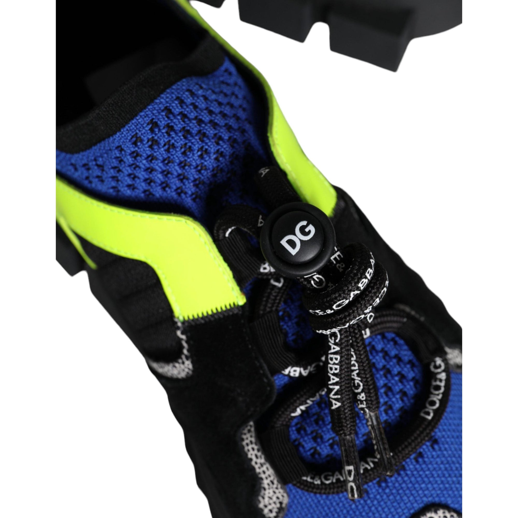 Dolce &amp; Gabbana Multicolor Mesh Sorrento Trekking Sneakers Shoes