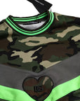 Dolce & Gabbana Multicolor Camouflage Sweatshirt Sweater