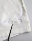 Dolce & Gabbana White Cotton Crew Neck Sweatshirt Sweater