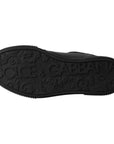 Dolce & Gabbana Black Leather Low Top Sneakers Men Shoes