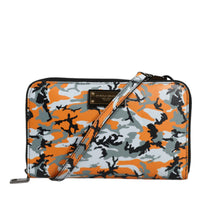 Dolce & Gabbana Multicolor Camouflage Leather Purse Cross Body Bag