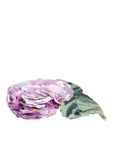Dolce & Gabbana Multicolor Hydrangea Gold Brass Pin Brooch