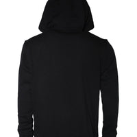 Versace Black Medusa Print Cotton HoodiePullover Sweatshirt Sweater