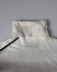 Dolce & Gabbana Off White Wool Turtle Neck Pullover Sweater
