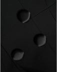 Dolce & Gabbana Black Double Breasted Trench Coat Jacket