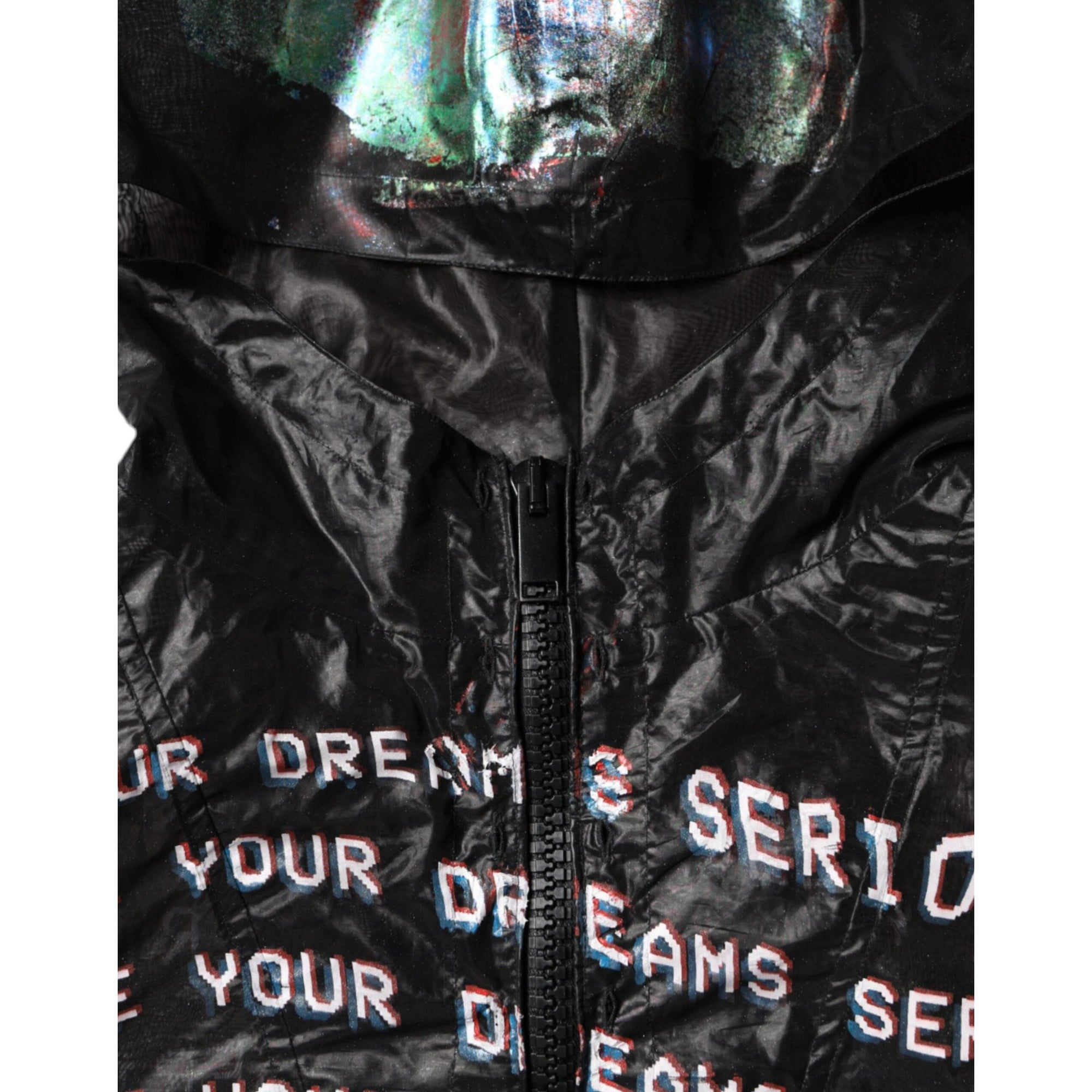 Dolce &amp; Gabbana Multicolor Print Hooded Sweatshirt Sweater