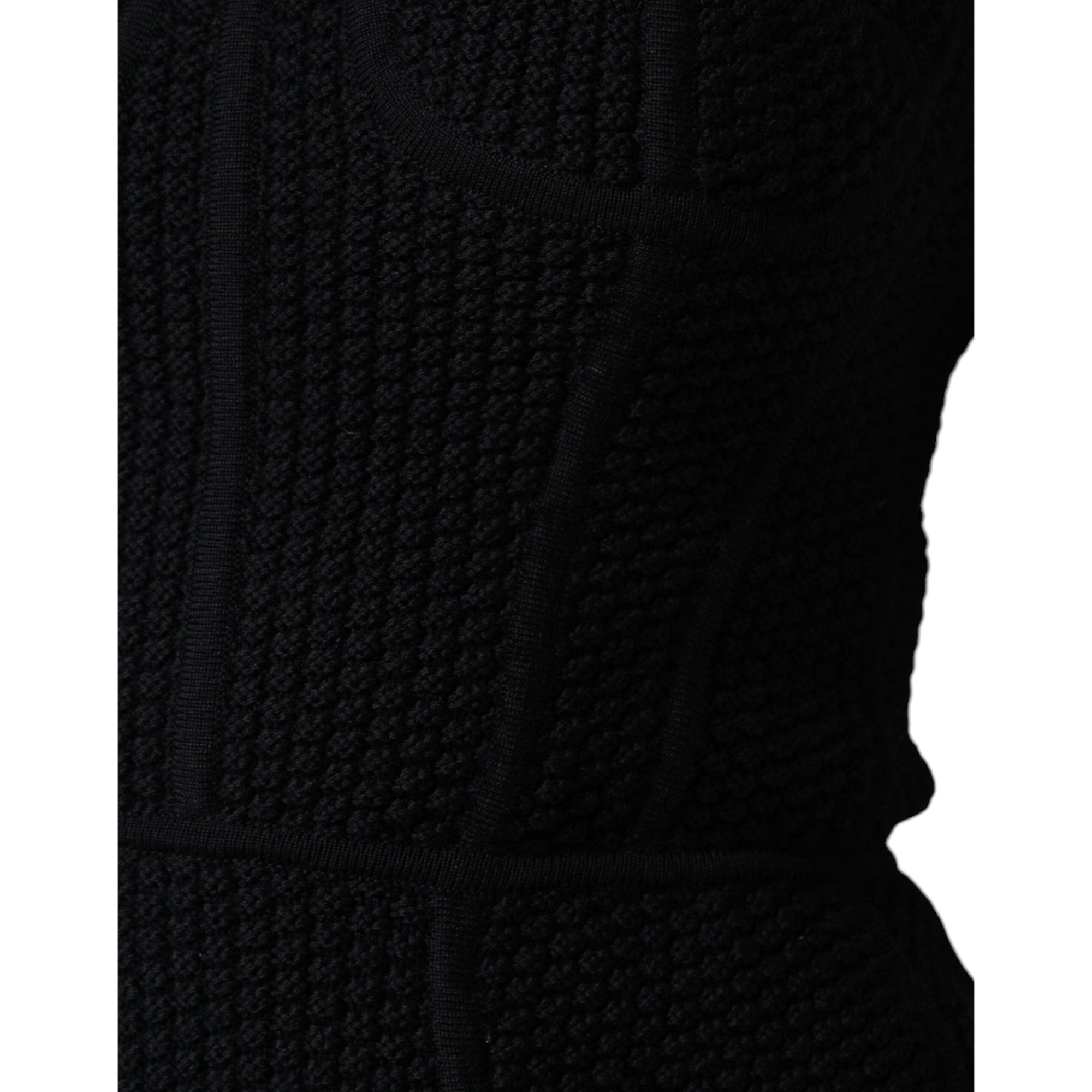 Dolce &amp; Gabbana Black Bustier Sleeveless Corset Blouse Top