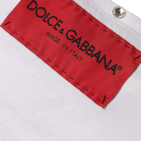 Dolce & Gabbana White I Love The Love Embellished Tank Top