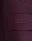 Dolce & Gabbana Radiant Red Leather Biker Motorcycle Jacket