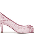 Dolce & Gabbana Pink Viscose Women Pump