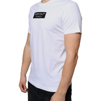 Dolce & Gabbana White Cotton DG Applique Casual T-shirt