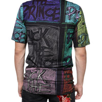 Dolce & Gabbana Multicolor Graphic Print Cotton T-shirt