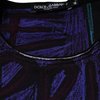 Dolce & Gabbana Multicolor Graphic Print Cotton T-shirt