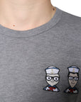 Dolce & Gabbana Gray Cotton 