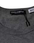 Dolce & Gabbana Gray Cotton 