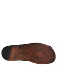 Dolce & Gabbana Black Gazelle Hair Leather Flats Sandals Shoes