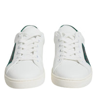 Dolce & Gabbana White London Calf Leather Sneakers Shoes