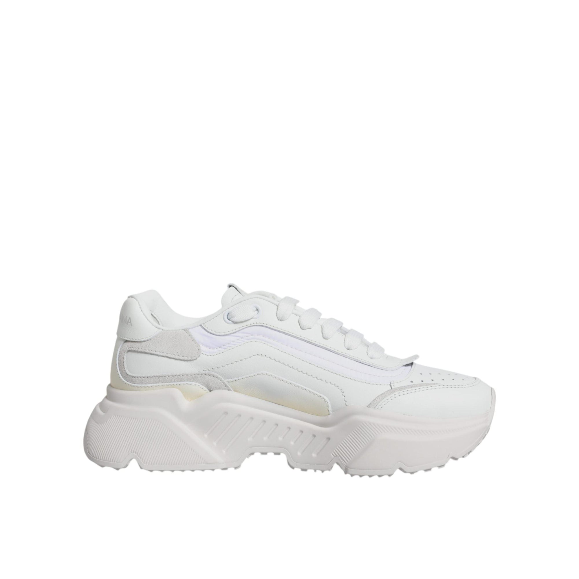 Dolce &amp; Gabbana White Daymaster Low Top Sneakers Shoes