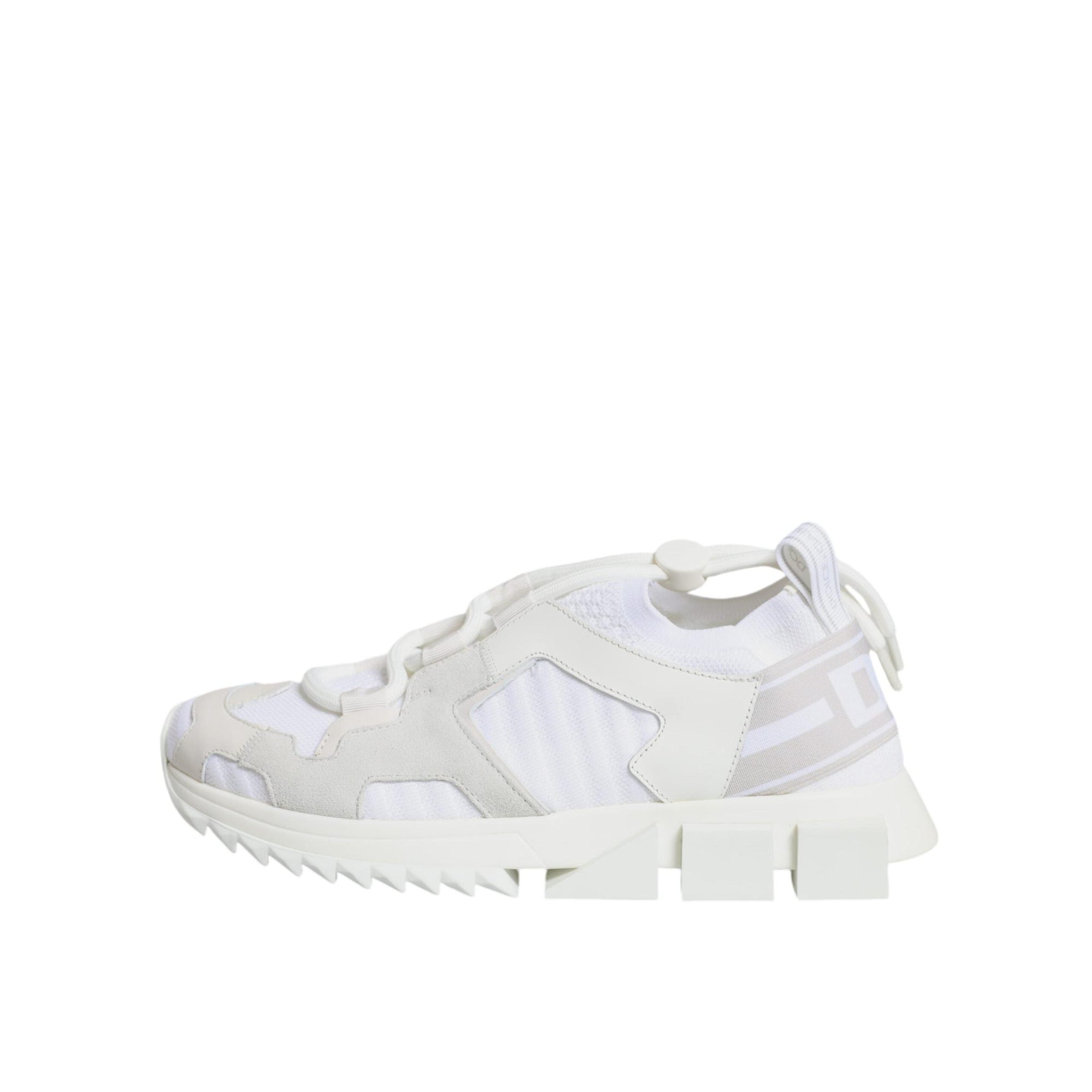 Dolce &amp; Gabbana White Mesh Sorrento Trekking Sneakers Shoes