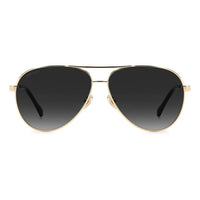 Jimmy Choo Gold Metal Sunglasses