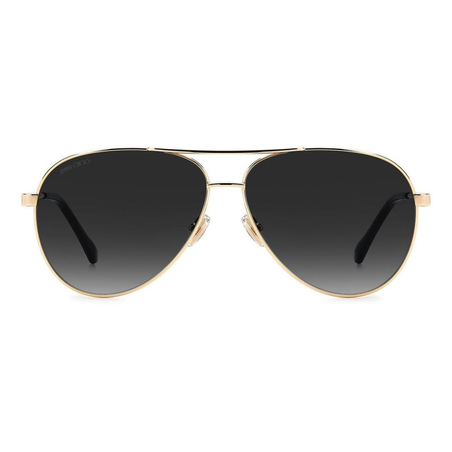 Jimmy Choo Gold Metal Sunglasses