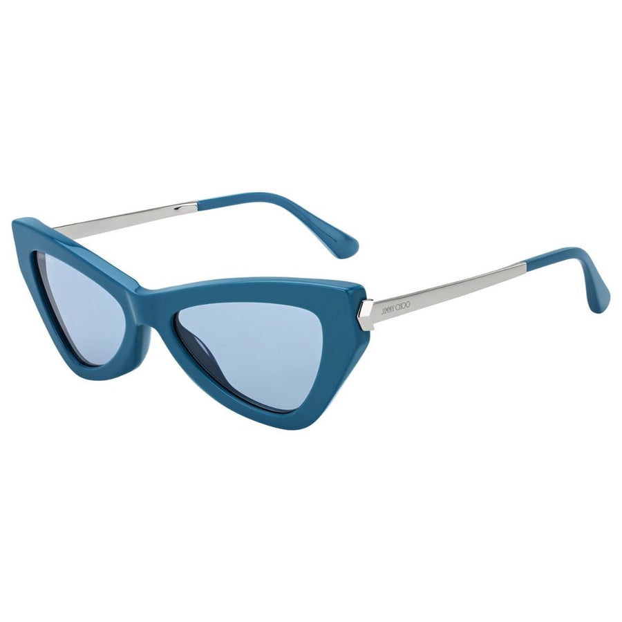 Jimmy Choo Blue Plastic Sunglasses