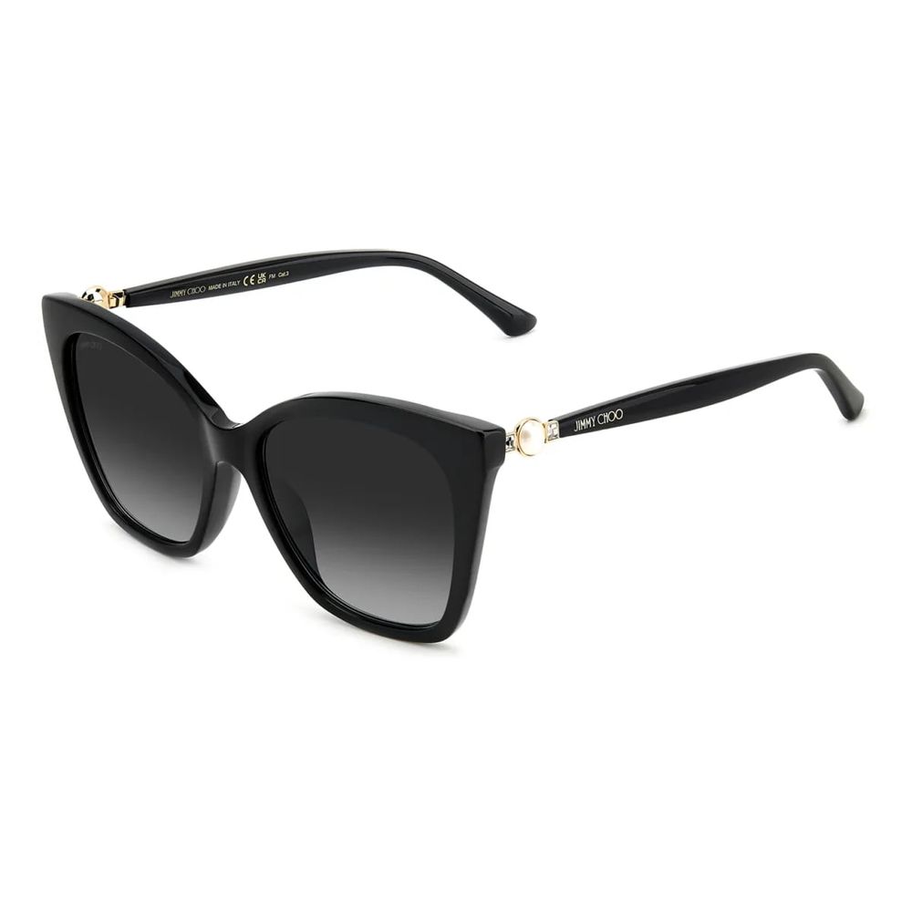 Jimmy Choo Black Acetate Sunglasses