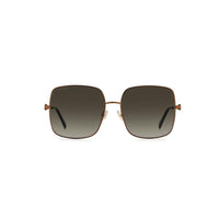 Jimmy Choo Brown Metal Sunglasses