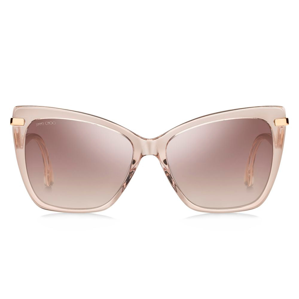 Jimmy Choo Beige Acetate Sunglasses