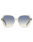 Jimmy Choo White Resin Sunglasses