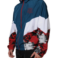 Dolce & Gabbana Multicolor Polyester Full Zip Jacket