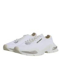 Dolce & Gabbana White Airmaster Low Top Men Sneakers Shoes