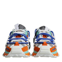 Dolce & Gabbana Multicolor Panelled Space Men Sneakers Shoes