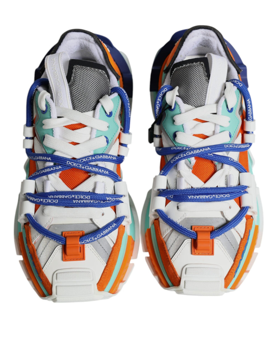 Dolce & Gabbana Multicolor Panelled Space Men Sneakers Shoes