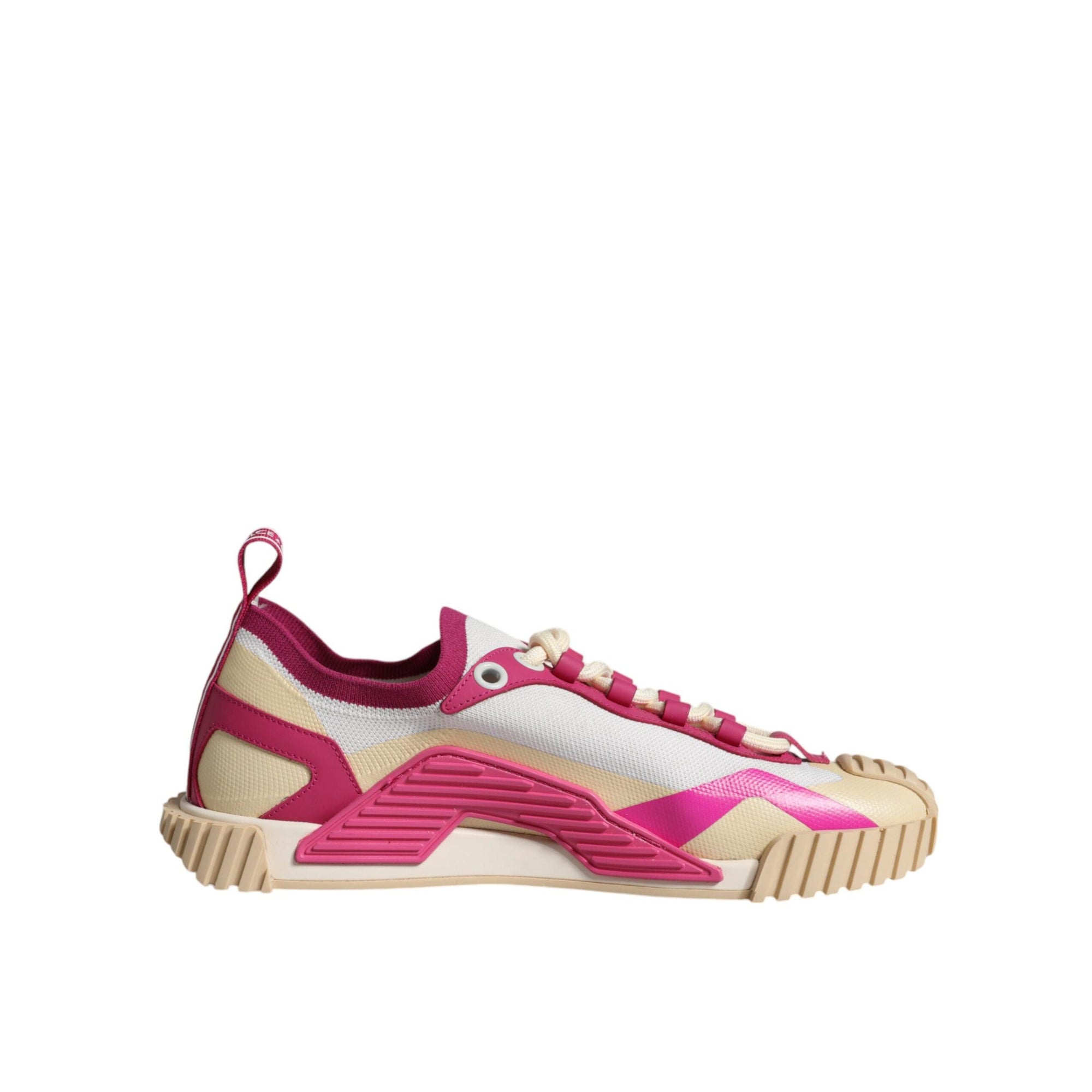 Dolce &amp; Gabbana Multicolor NS1 Lace Up Low Top Sneaker Shoes