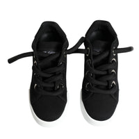 Dolce & Gabbana Black Portofino Low Top Sneakers Shoes