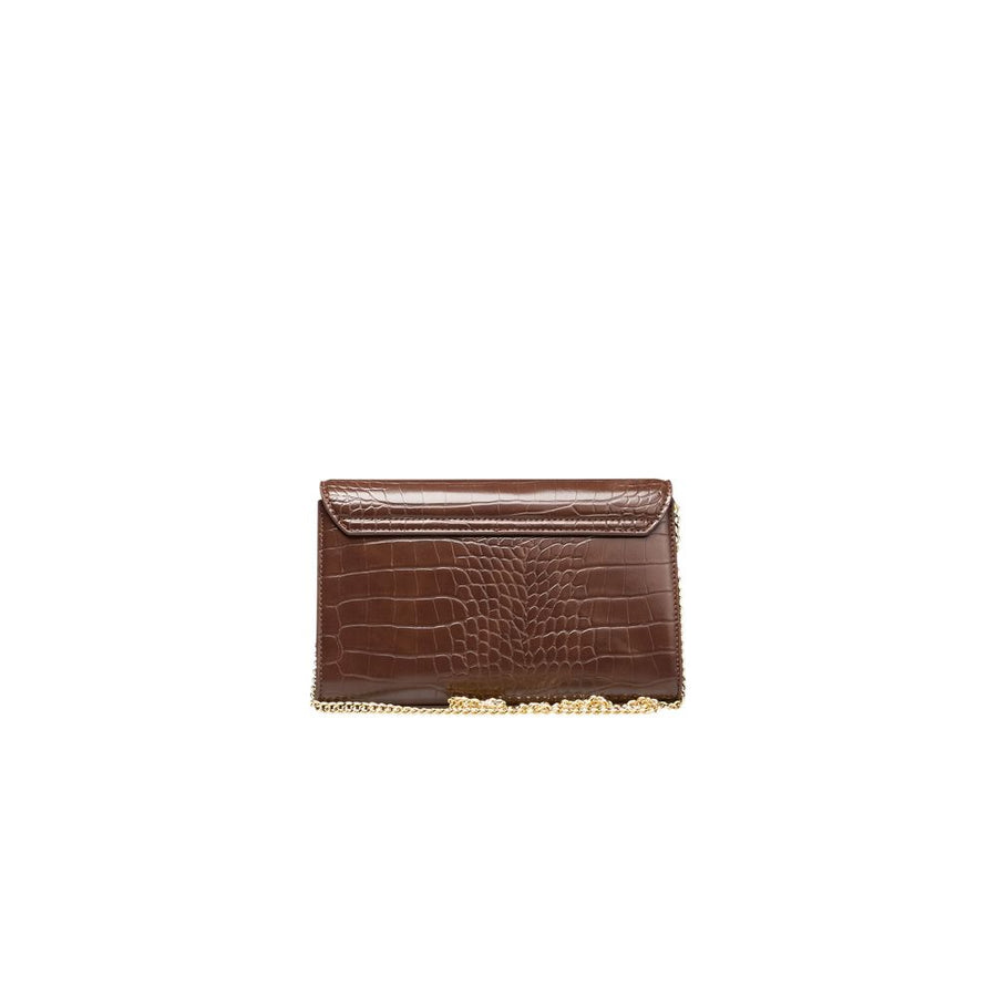 Love Moschino Brown Polyethylene Women Crossbody Bag